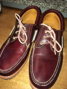 New Timberland Mens 13 m Leather 3-Eye Classic Lug Shoes - Picture 1 of 8