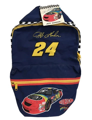 Vintage Jeff Gordon Dupont Refinish Racing Backpack A.D.S. Sports 1995 Cover
