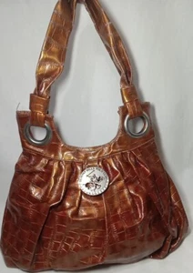 Beverly Hills Polo Club Metallic Hobo Bag - Picture 1 of 5
