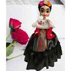 Doll with drawing of the Virgin Mary / Puppe mit Bild der Jungfrau Maria / blackr
