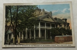 Bee Hive House Residence Of The President Of The Mormon Church, S.L.C., Utah. A3 - Picture 1 of 2
