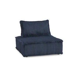 Signature Design by Ashley Bales Modern Low Profile Modular Accent Chair, Navy - Picture 1 of 5