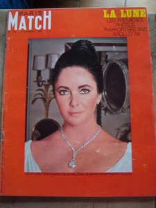PARIS MATCH N° 1074 de 1969 CONQUÊTE SPATIALE APOLLO XII PHOTO LUNE LIZ TAYLOR  - Picture 1 of 1