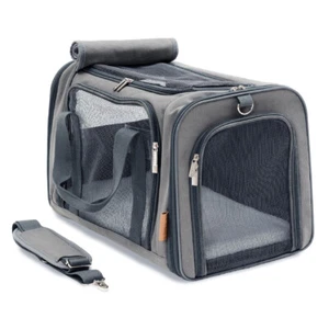 PiuPet® Katzentransportbox - Ideal für Katzen & kleine Hunde - Stabile Transport - Bild 1 von 6