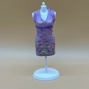 Barbie Pretty Flowers Doll Dress Replacement Purple Doll Outfit #24654 Vintage - Picture 1 of 17