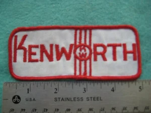 Vintage KW  Kenworth  Trucks  Dealer Service Uniform Parts Hat Patch  - Picture 1 of 1