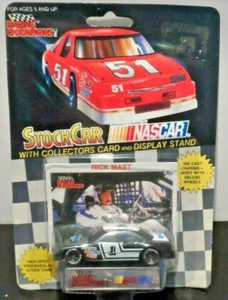 UNOPENED/UNUSED MINIATURE NASCAR MODEL CAR "RICK MAST #1" AND CARD(11720) - Picture 1 of 9