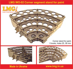 Ecksegmentständer für Lack LMG WO-02 - Bild 1 von 5