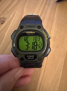 Timex Iron Man 30 Lap New Battery Indigo Does Not Work - Picture 1 of 10
