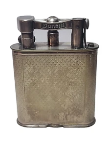 30's Dunhill Lift Arm Silver Plated Lighter - Actor George Brent 4 1/4" JGBX29 - Picture 1 of 10