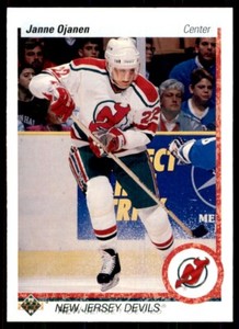 1990-91 Upper Deck Janne Ojanen Hockey Cards #290