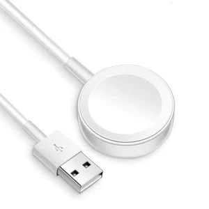 For Apple Watch Series SE/6/5/4/3/2/1 Magnetic Charging Dock USB Cable Charger - Picture 1 of 7