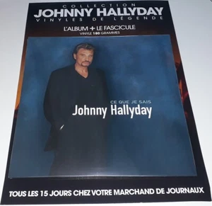 NEUF SCELLE AVEC FASICULE JOHNNY HALLYDAY 33 TOURS DOUBLE CE QUE JE SAIS DE 2020 - Afbeelding 1 van 2