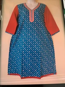 Indian ethnic wear cotton kurti size 46” - Picture 1 of 4