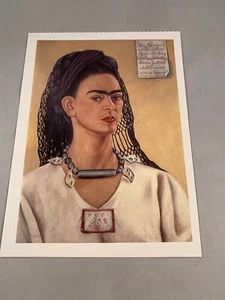 Frida Kahlo Postkarte Selbstporträt Sigmund Firestone gewidmet 1940 Bild - Bild 1 von 5