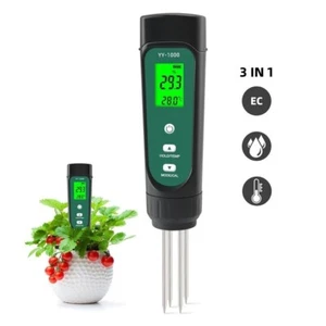 Soil EC, moisture and temperature meter - Picture 1 of 7