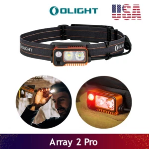 Olight Array 2 Pro Headlamp Head Flashlight Battery Super Bright Type-C for Work - Picture 1 of 8