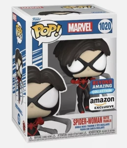 Funko Pop! Vinilo: Marvel - Spider-Woman (Mattie Franklin) exclusivo de Amazon 1020 - Imagen 1 de 2