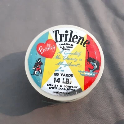 Berkley Trilene 14lb Vintage Fishing Line Monofilament USA Made Vintage - Image 1 of 3