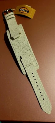 Женские наручные часы OSSIL ремешок из натуральной кожи белые - Изображение 1 из 2