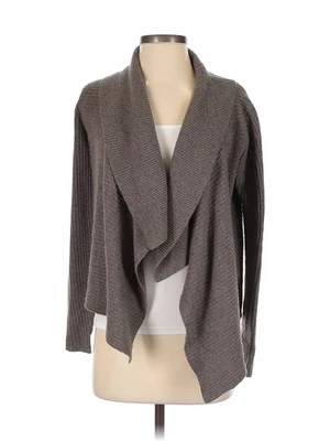 Cárdigan de lana gris Worth para mujer 0X Plus Foto 1 de 2