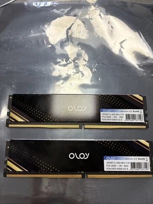 OLOy 16GB (2x8GB) DDR4 3000MHz Desktop Memory Model ND4U0830160BB1DS B - Image 1 of 3