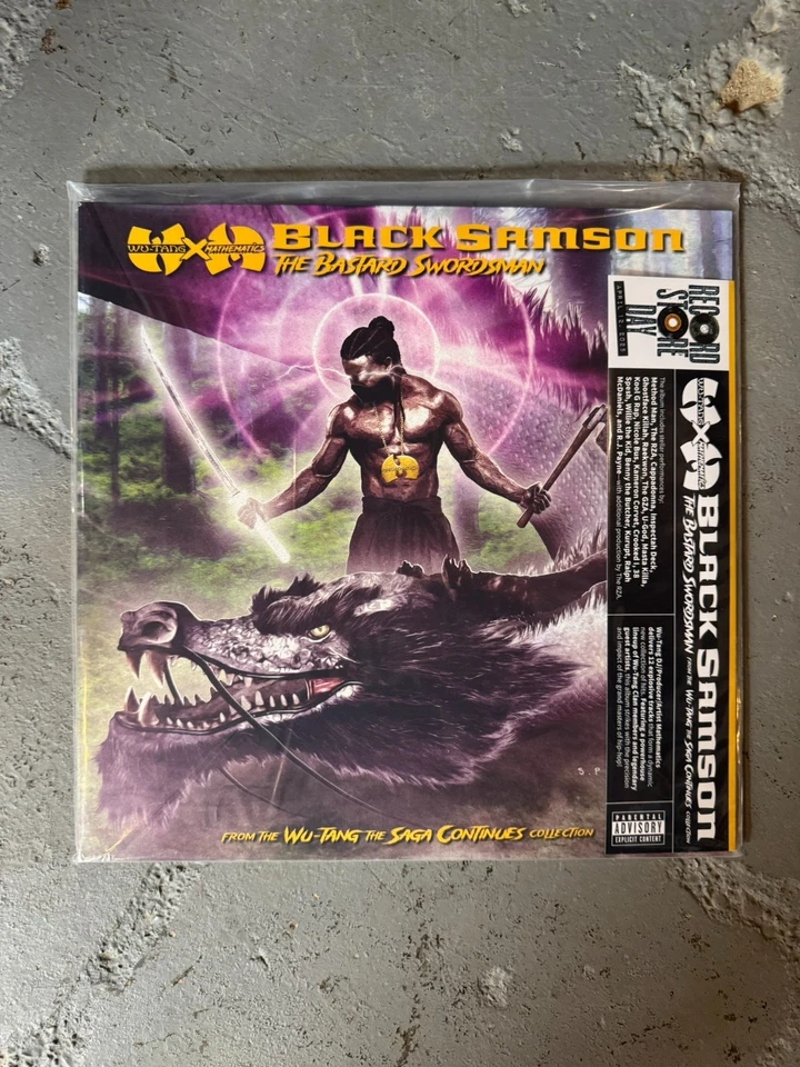 Wu-Tang Clan Mathematics Black Samson The Bastard Swordsman RSD 2025 vinyl LP - Image 1 of 1