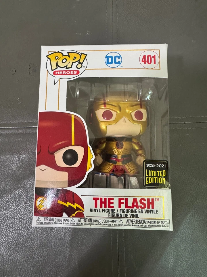 Funko Pop The Flash Flash Flash Flash Metálico Palacio Imperial DC Foto 1 de 4