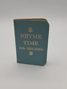 Rhyme Time For Children 1964, 3.25" X 2.25" Hallmark Book Vintage - Picture 1 of 6