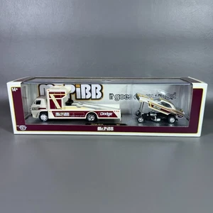 M2 Machines Mr. Pibb 1966 Dodge L600 COE 1971 Dodge Challenger Funny Car Diecast - Bild 1 von 9
