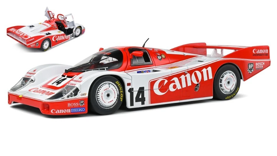 SOLIDO SL1805506 PORSCHE 956 TURBO N.14 24h LE MANS 1983 J.PALMER/R.LLOYD 1:18 M - Immagine 1 di 1