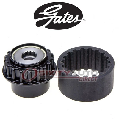 Gates Alternator Coupler Decoupler Kit for 2010-2015 Volvo XC60 3.2L 3.0L L6 km Foto 1 de 4