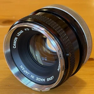 [Exc] "O"mark Canon FD 50mm F1.8 MF Standard Prime Lens JAPAN 8167 - Picture 1 of 19