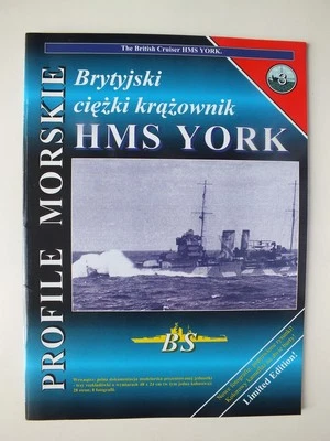 Profile Morskie 3: The British Cruiser HMS York - Image 1 of 3