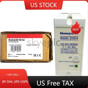 Rilevatore di fiamma a relè HONEYWELL R4343E1014 nuovo con scatola - Foto 1 di 9