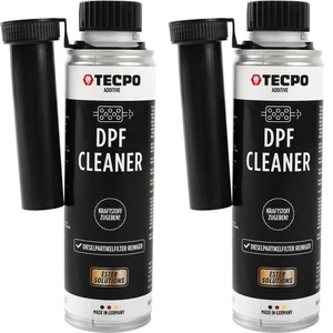 2x 300 ml TECPO FILTRO ANTIPARTICOLATO DIESEL DETERGENTE DPF CLEANER ADDITIVO DIESEL ADDITIVO - Foto 1 di 3