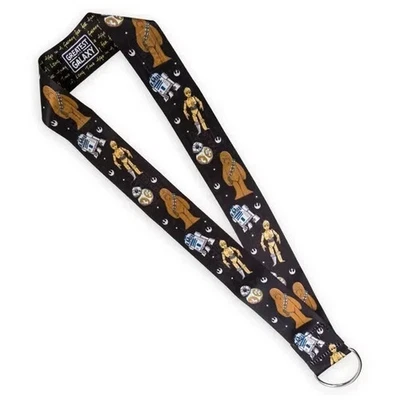 Disney Parks Star Wars Reversible Pin Lanyard Greatest In The Galaxy NWT! - Image 1 of 4