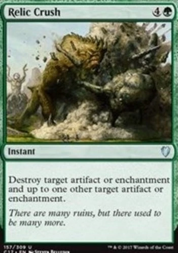 x1 Relic Crush - Commander 2017 - NM - MTG - Image 1 of 1