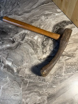 自动身体 BUMPER FENDER HAMMER 木制手柄 复古 — 第 1/4 张图片