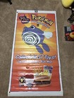 1999 Pokemon Burger King Big Kids Meal Vinyl Store Display Banner  70?x30?