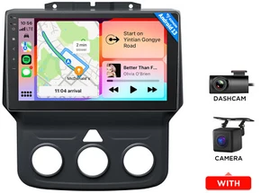 Android 13 Car Stereo Radio For Dodge RAM 2500 3500 2013-2018 CarPlay Head Unit - Picture 1 of 20