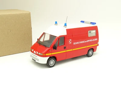 MVI Résine SB 1/43 - Fiat Ducato 1995 Pompiers VSAB - Photo 1/3