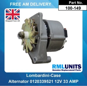Lichtmaschine für Lombardini Ferrari Case Agrifull Arona Lombardini Marine 12V 33 A - Bild 1 von 5