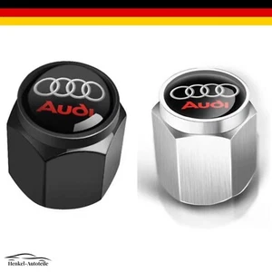 4stk Ventilkappen im Audi-Stil | Hochwertiges Material passend für alle Modelle - Bild 1 von 5