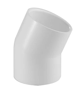 416 Serie PVC Rohrverschraubung - 22,5° Bogen - Zeitplan 40 - 2" - Bild 1 von 18