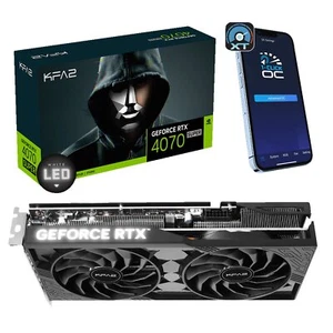KFA2 GeForce RTX 4070 Super 2X 1-Click OC 12GB GDDR6X 192-bit DP*3/HDMI DLSS 3 (