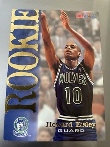 1994-95 NBA Hoops Basketball #350 Howard Eisley RC
