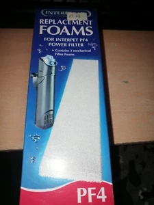 interpet replacement foams for interpet pf4 power filter x 3 - Picture 1 of 3