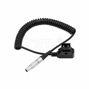 D-tap 0B 2 pin cavo avvolto di alimentazione per Teradek Preston Tilta SmallHD ZCAM Zacuto - Foto 1 di 3