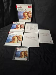 Adobe Illustrator 10 CD UPGRADE ONLY for Windows w/ Serial Number User Guide Box - Picture 1 of 12